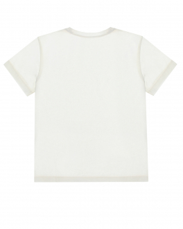 Белая футболка с красным логотипом Off-White Белый, арт. OGAA001F21JER001 125 | Фото 2