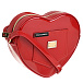 Сумка лакированная в форме сердца с логотипом DG, красная Dolce&Gabbana | Фото 3