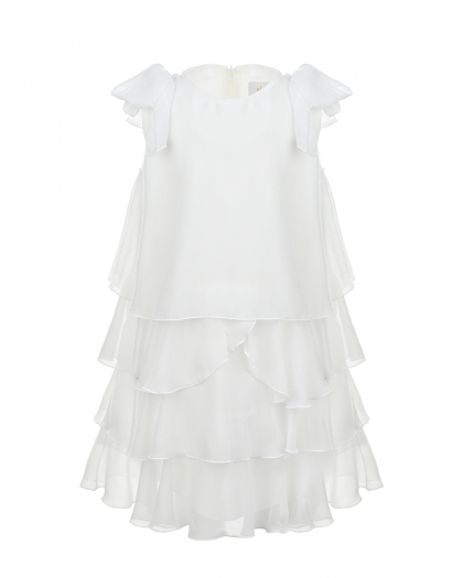 Белое ярусное платье Aletta | Фото 1