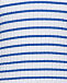 Белая футболка в синюю полоску Pietro Brunelli | Фото 9