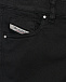 Черные джинсы свободного кроя Diesel | Фото 3