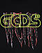 Черная футболка с неоновым логотипом GCDS | Фото 4