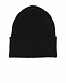 Черная шерстяная шапка с патчем Regina | Фото 2