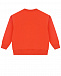 Оранжевый свитшот с разноцветным лого Moschino | Фото 5