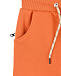 Оранжевые трикотажные шорты  | Фото 4